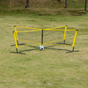 Four Cross Square Net Set for Football Training