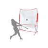 Hitting Practice Baseball Nets with Ball Holes for Pitching Swing