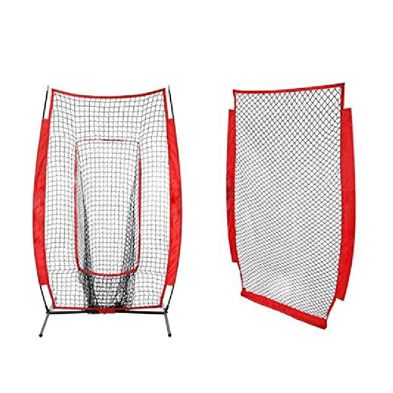 Custom Youth 7X4 FT Baseball Throwing Pitching Net with Strike Zone