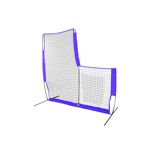 7x7ft Portable L Screen Pitching Net for Baseball Softball Batting Screens