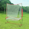 Hitting Practice Baseball Nets with Ball Holes for Pitching Swing