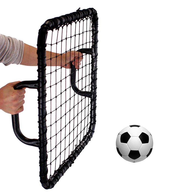 Portable Hand Held Football Practice Rebounder Net